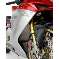 Motocorse Titanium Radiator and Oil Cooler Guards for MV Agusta F3 675 / 800 Motocorse Titanium Radiator and Oil Cooler Guards for MV Agusta F3 675 / 800